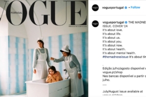 Пользователи раскритиковали обложку португальского Vogue