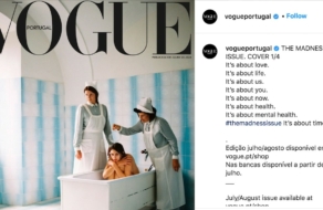 Пользователи раскритиковали обложку португальского Vogue
