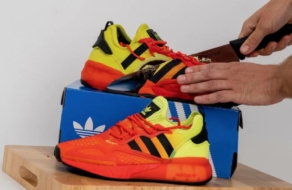 Adidas и Deliveroo создали съедобные кроссовки