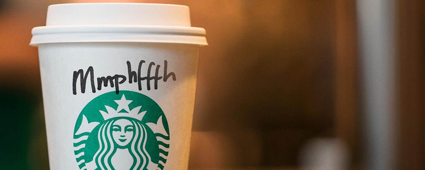 Starbucks креативно поблагодарил посетителей за ношение масок