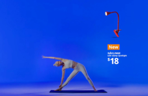 IKEA прорекламировала продукты с помощью поз для йоги
