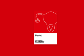 PANTONE представил оттенок красного, чтобы разрушить стигму вокруг менструации