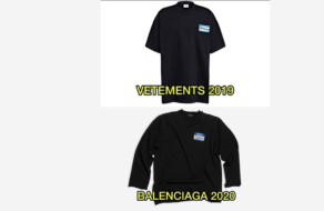 Vetements обвинила Balenciaga в краже дизайна футболки