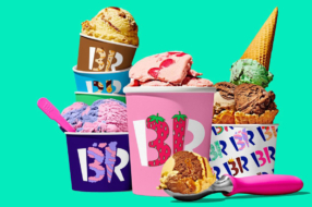 Baskin-Robbins обновил логотип и добавил ему индивидуальности