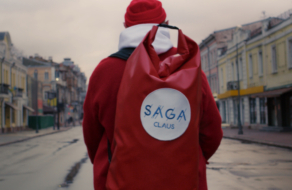 Модель «Жизнелюба» снялся в новогодней рекламной кампании SAGA Development