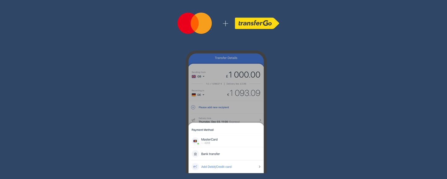 TransferGo и Mastercard расширяют возможности международных денежных переводов для Украины