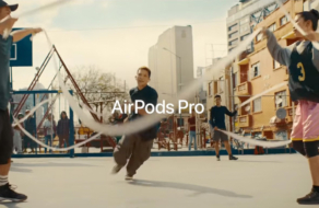 Apple превратила мир в игровую площадку в промо AirPods Pro