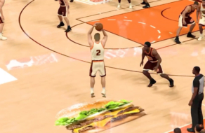 Burger King создал баскетбольную площадку, чтобы геймеры получили бесплатные бургеры