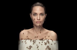 Анджелина Джоли снялась для National Geographic ради пчел