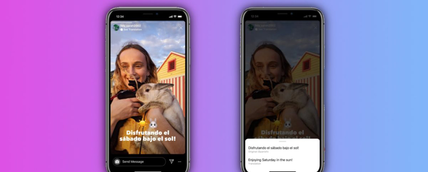Instagram запустил функцию перевода текста в сторис