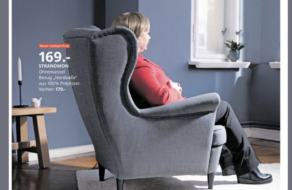 Ikea отдала дань Ангеле Меркель в ситуативной рекламе