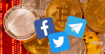 Facebook, Telegram, Twitter і крипта: what's going on?