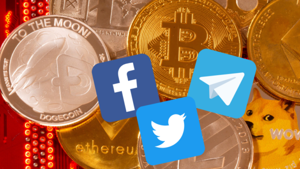 Facebook, Telegram, Twitter і крипта: what’s going on?