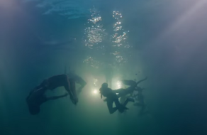 FORD снял рекламу нового пикапа Ranger под водой