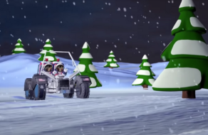 NASA передает поздравления от марсоходов анимационной рождественской открыткой