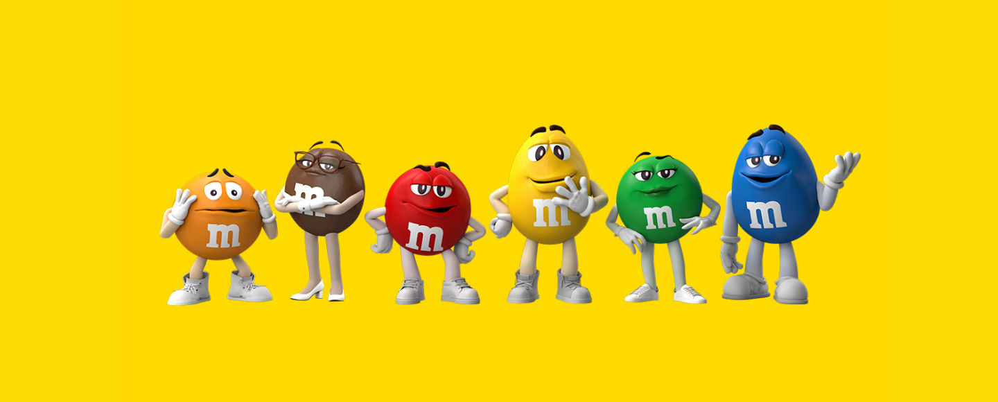 M&M’s обновляет маскоты, чтобы соответствовать динамичному и прогрессивному миру