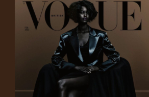 Британский Vogue представил девять моделей африканского прохождения на обложке февральского номера