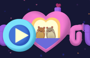Google превратил свой логотип в мини-игру ко Дню Валентина