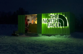 The North Face открыл «самый холодный pop-up магазин»