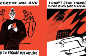 The Economist та українська художниця ілюструють, як жити в країні у стані війни
