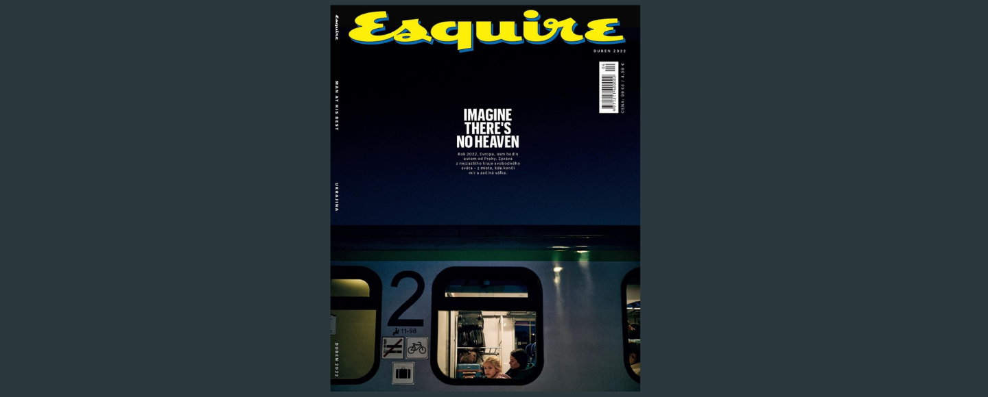 Чеський Esquire присвятив обкладинку війні в Україні