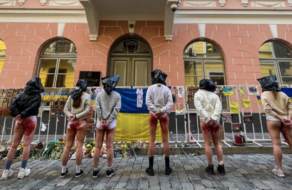 В Естонії проходять протести проти масових ґвалтувань українок окупантами