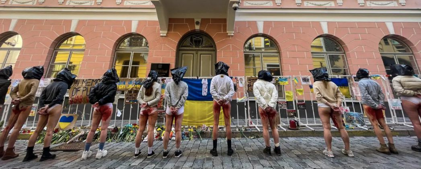 В Естонії проходять протести проти масових ґвалтувань українок окупантами