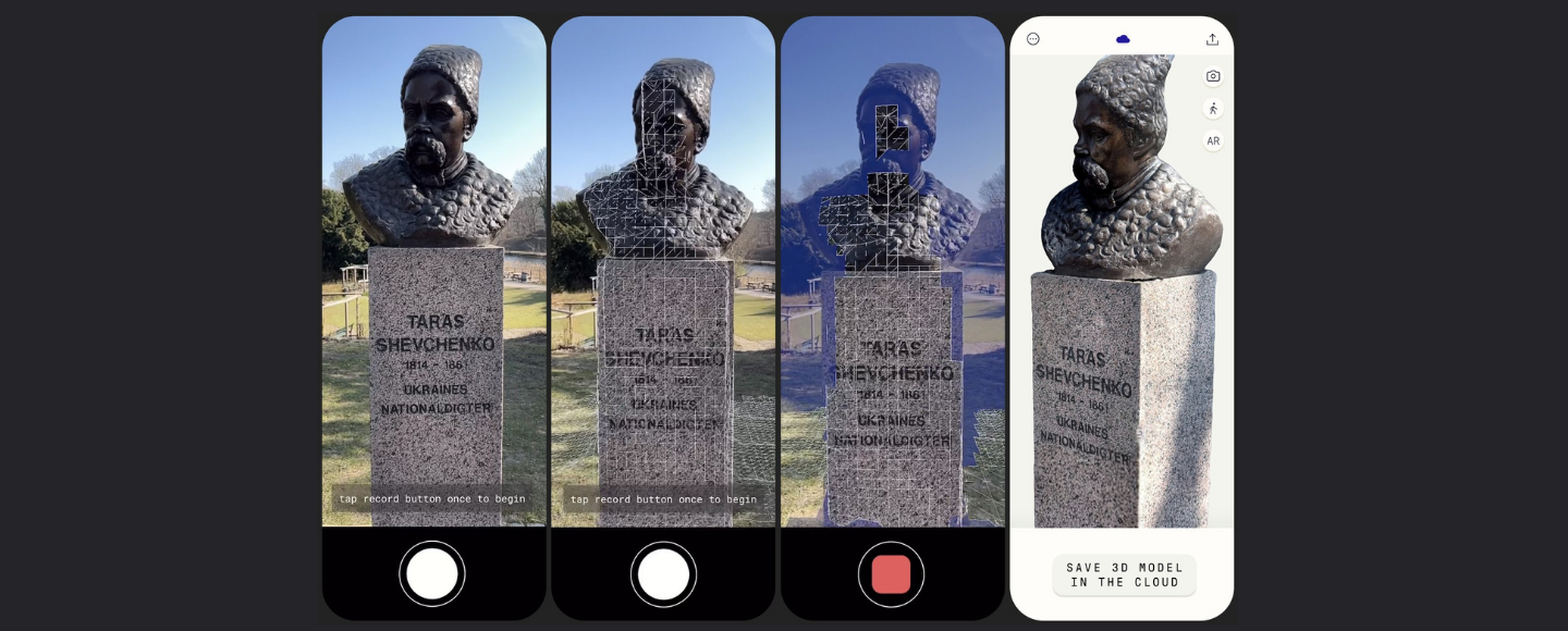 Українці можуть створювати 3D-копії памʼятників та історичних будівель