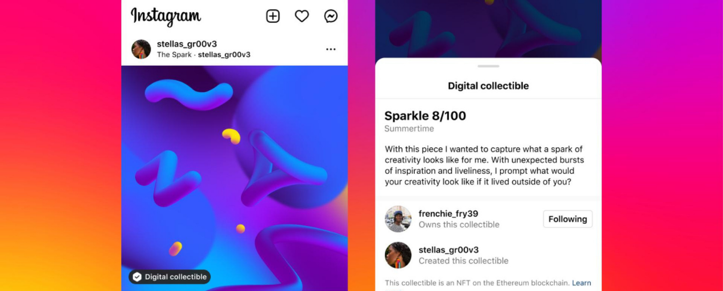Instagram тестує підтримку NFT, надаючи більше способів самовираження
