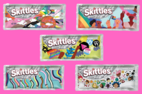 Skittles об&#8217;єднався з ЛГБТК+ художниками для створення барвистої упаковки