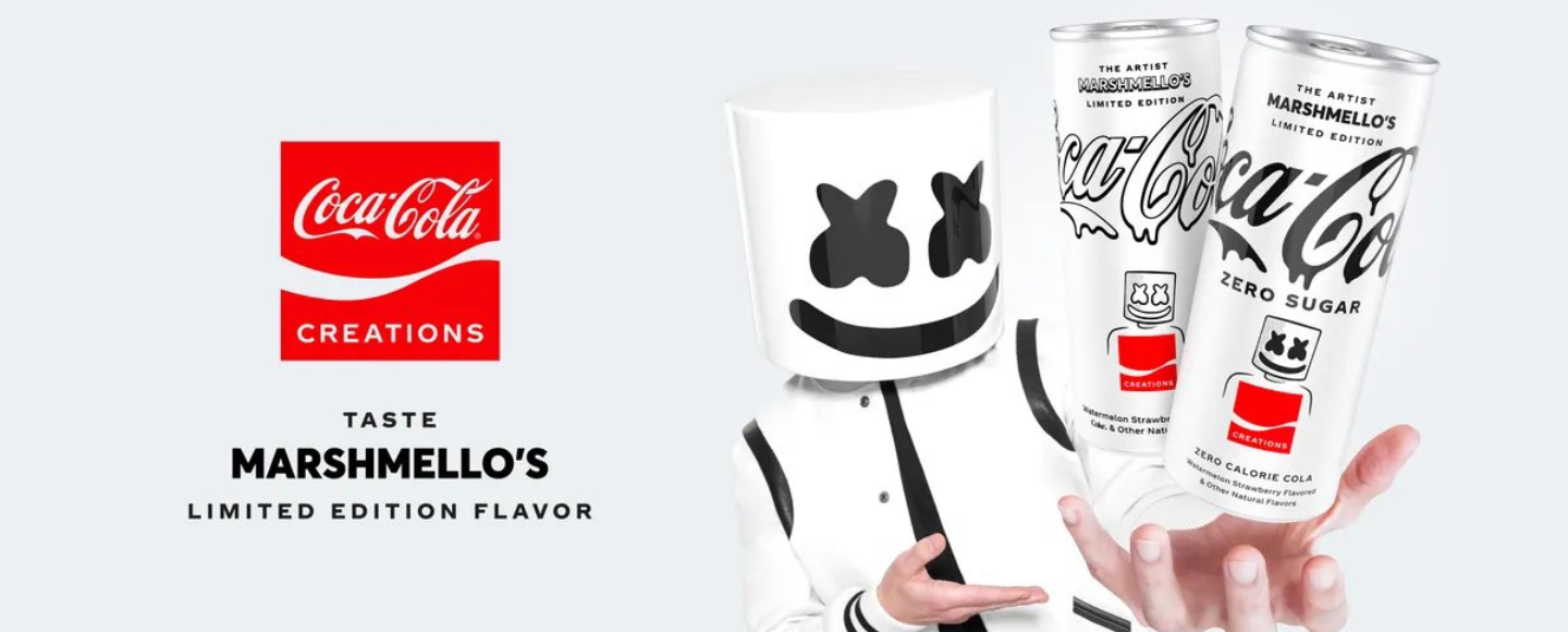 Coca-Cola та Marshmello випустили новий смак напою