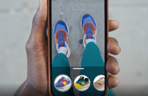 Amazon створив фільтр для віртуальної примірки кросівок