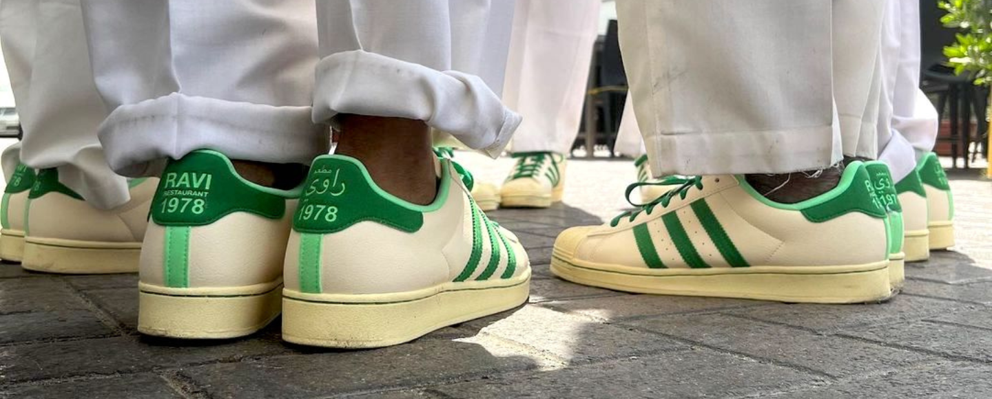 Adidas створив Adidas Superstar в стилі ресторану в Дубаї