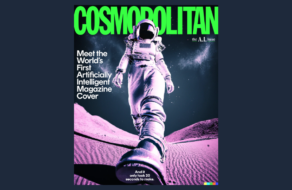 Cosmopolitan залучив штучний інтелект для створення нової обкладинки
