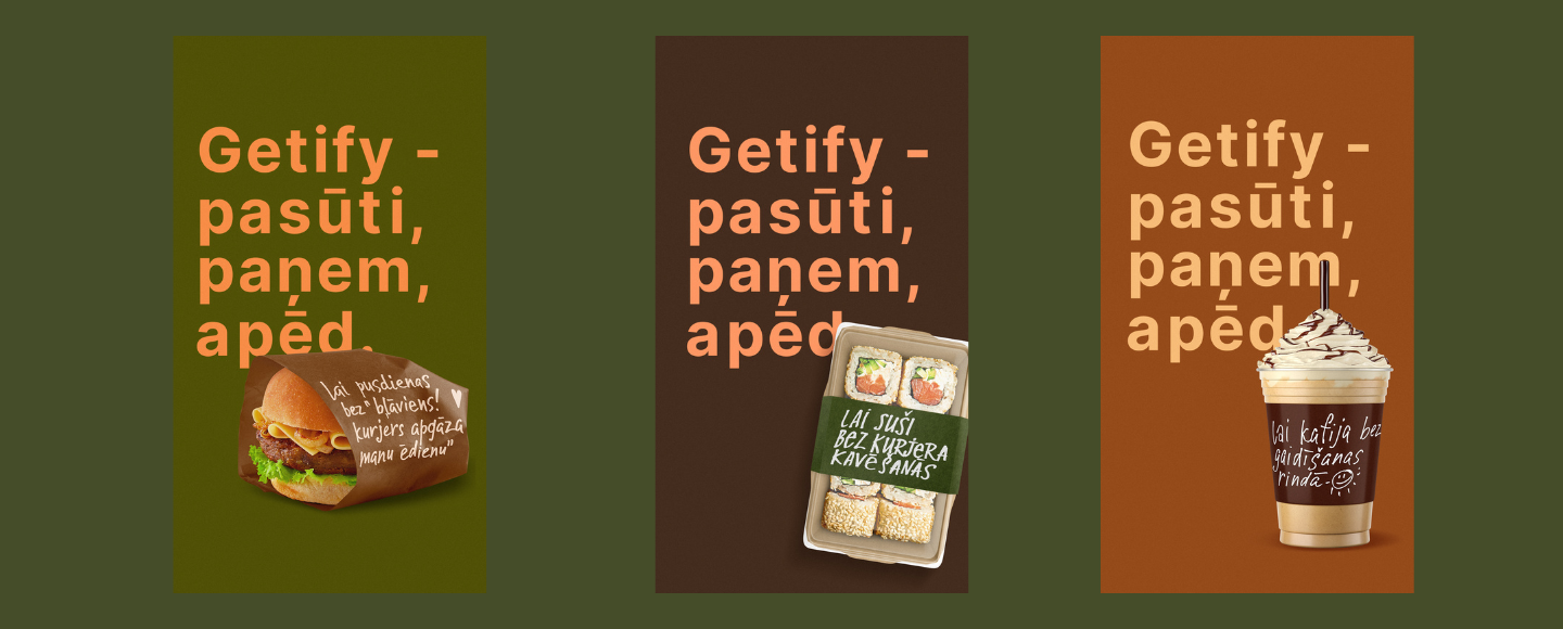 Українське креативне агентство створило кампанію для латвійського takeaway сервісу