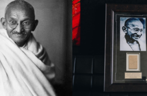 UAnimals запустили благодійний розіграш автографу Магатма Ґанді