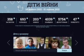 В Україні запустили платформу з пошуку депортованих та зниклих безвісти дітей