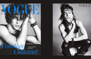 Тімоті Шаламе став першим чоловіком на обкладинці британського Vogue