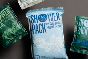 Бренд сухого душу Shower Pack отримав новий дизайн та лого