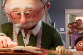 Анімаційний ролик показав радісні сімейні спогади, створені святковими стравами