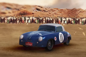 Анімаційний ролик розповів про історію гонок автомобілів Porsche