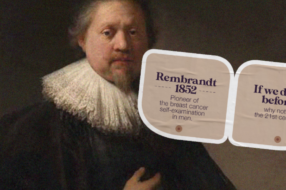 Рембрант, Жан-Огюст-Домінік та інші нагадали чоловікам про перевірку грудей