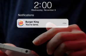 Burger King разослал клиентам оскорбительные сообщения