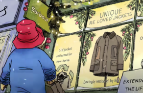Ведмедик Паддінгтон став героєм різдвяного ролика Barbour