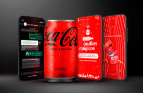Coca-Cola перетворила аудіо у WhatsApp на різдвяні подарунки