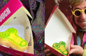 Пончик «Гарік» у формі окулярів та носа допомагає фонду «Життелюб»