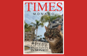 Кіт Степан з&#8217;явився на обкладинці Times Monaco