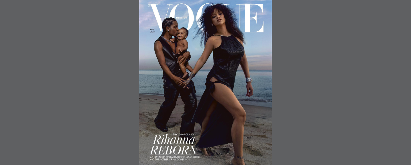 Rihanna, ASAP Rocky та їх син знялися для обкладинки Vogue