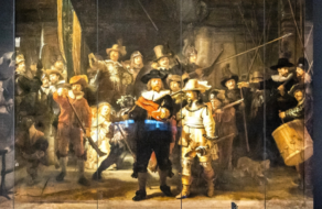 Активісти втопили картину Рембрандта «Нічна варта»