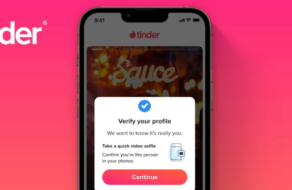 Tinder запустив верифікацію за допомогою відео, що перевірятиме ШІ